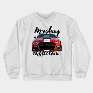 MUSTANG ADDICTION MERCH Crewneck Sweatshirt